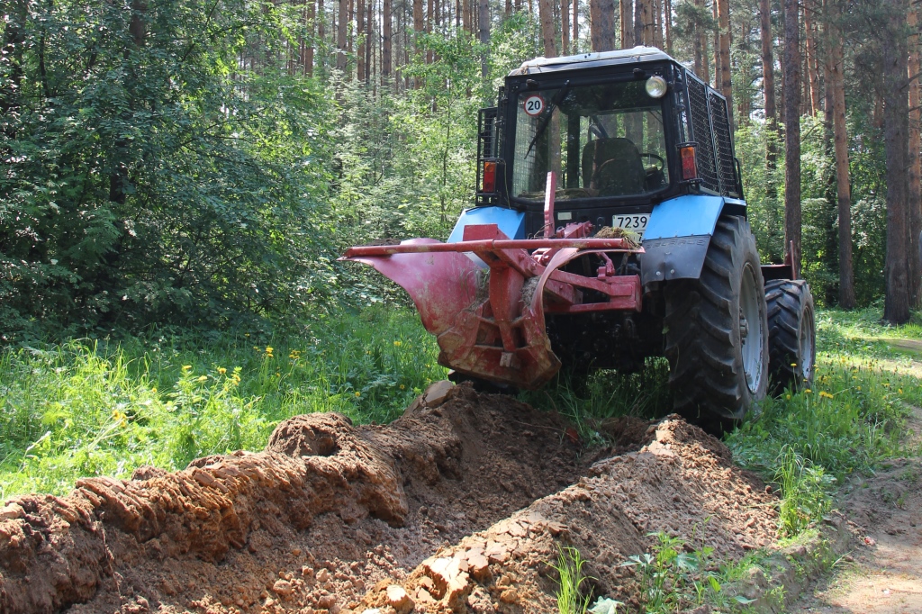 Порядка 500 километров минерализованных полос создали для защиты ярославских лесов от пожаров