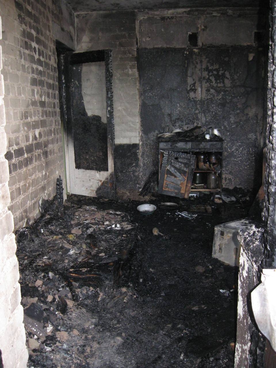 В Рыбинске при пожаре в доме погиб мужчина