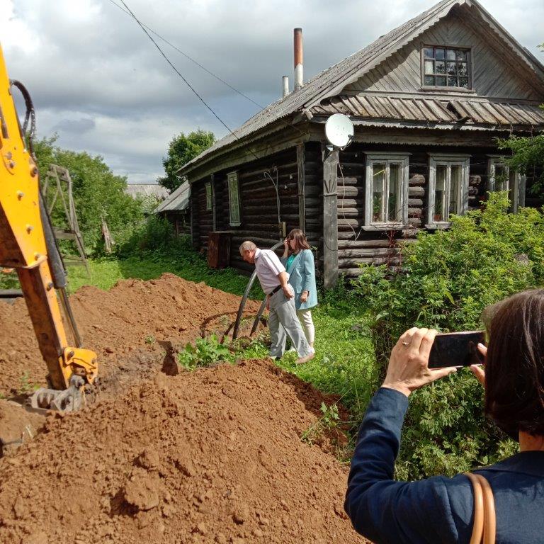 В населенные пункты Ярославский области приходит природный газ