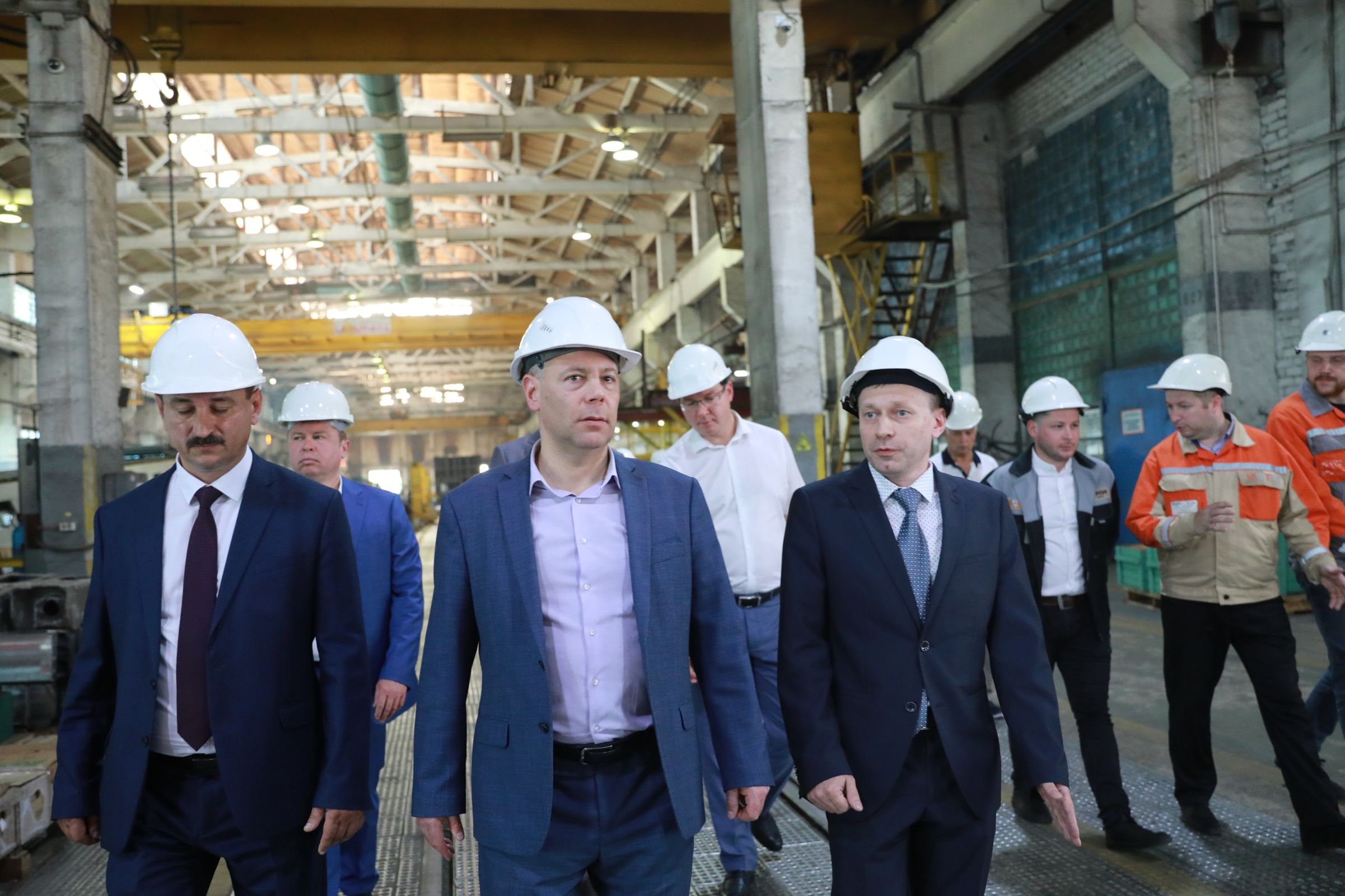 Михаил Евраев пообещал заводу «Ремпутьмаш» помощь в увеличении объёмов заказов