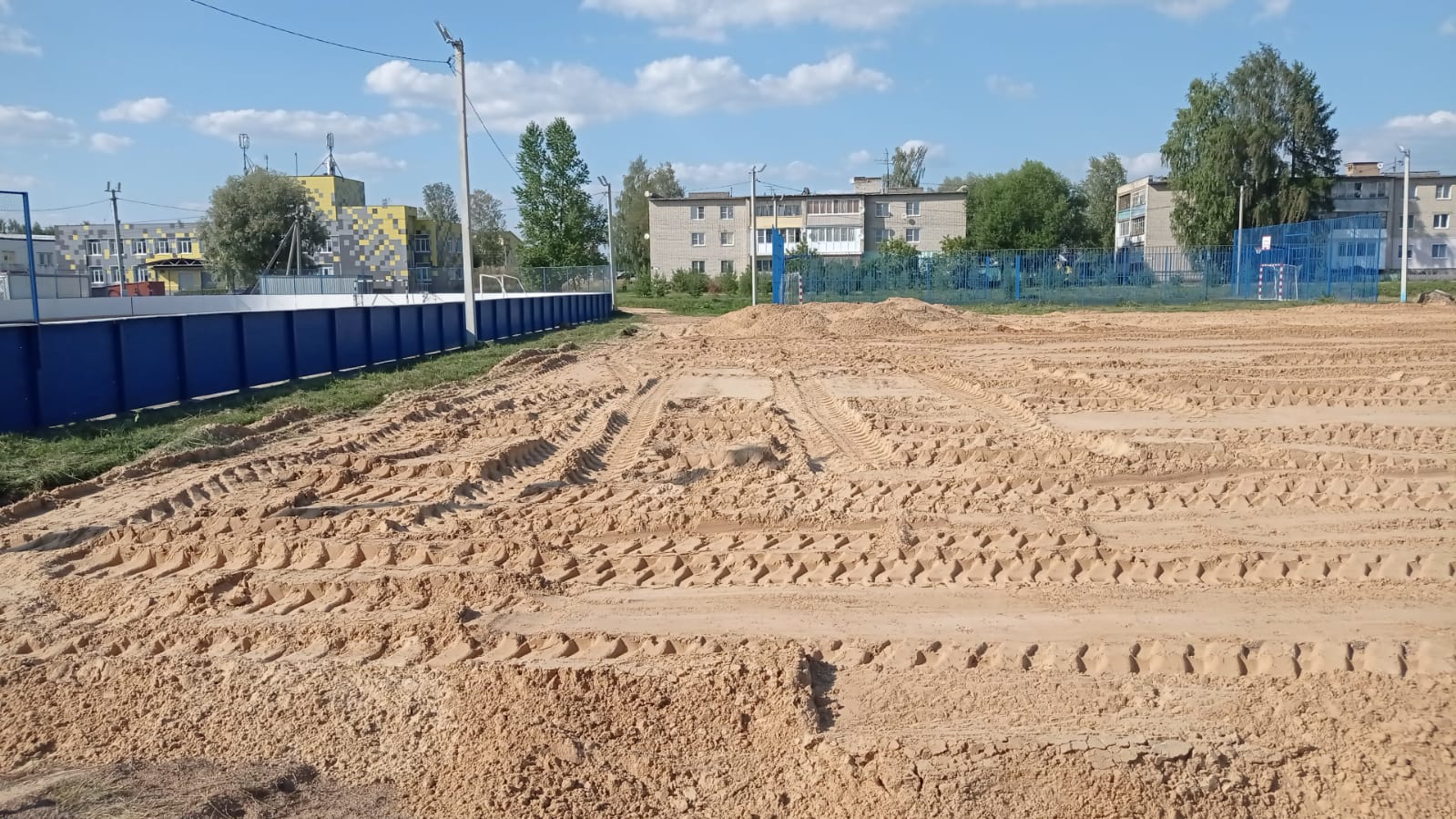 В селе Туношна под Ярославлем построят новое футбольное поле