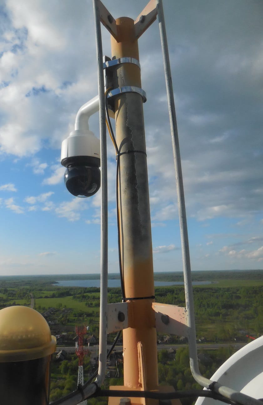 На вышках сотовой связи в Ярославской области установили камеры для обнаружения лесных пожаров
