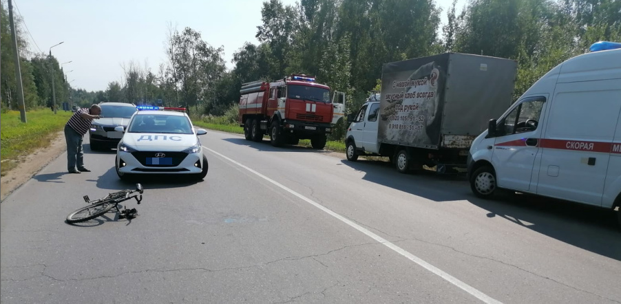 В Рыбинске водитель «Жигулей» сбил подростка на велосипеде