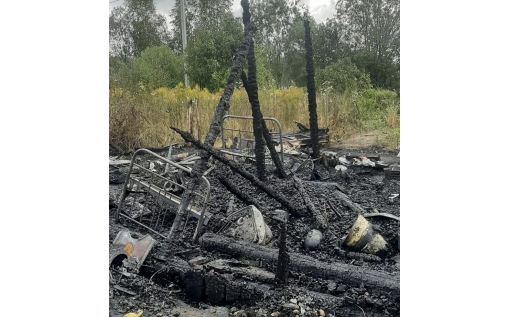 В Ярославской области при пожаре в доме погибла пенсионерка