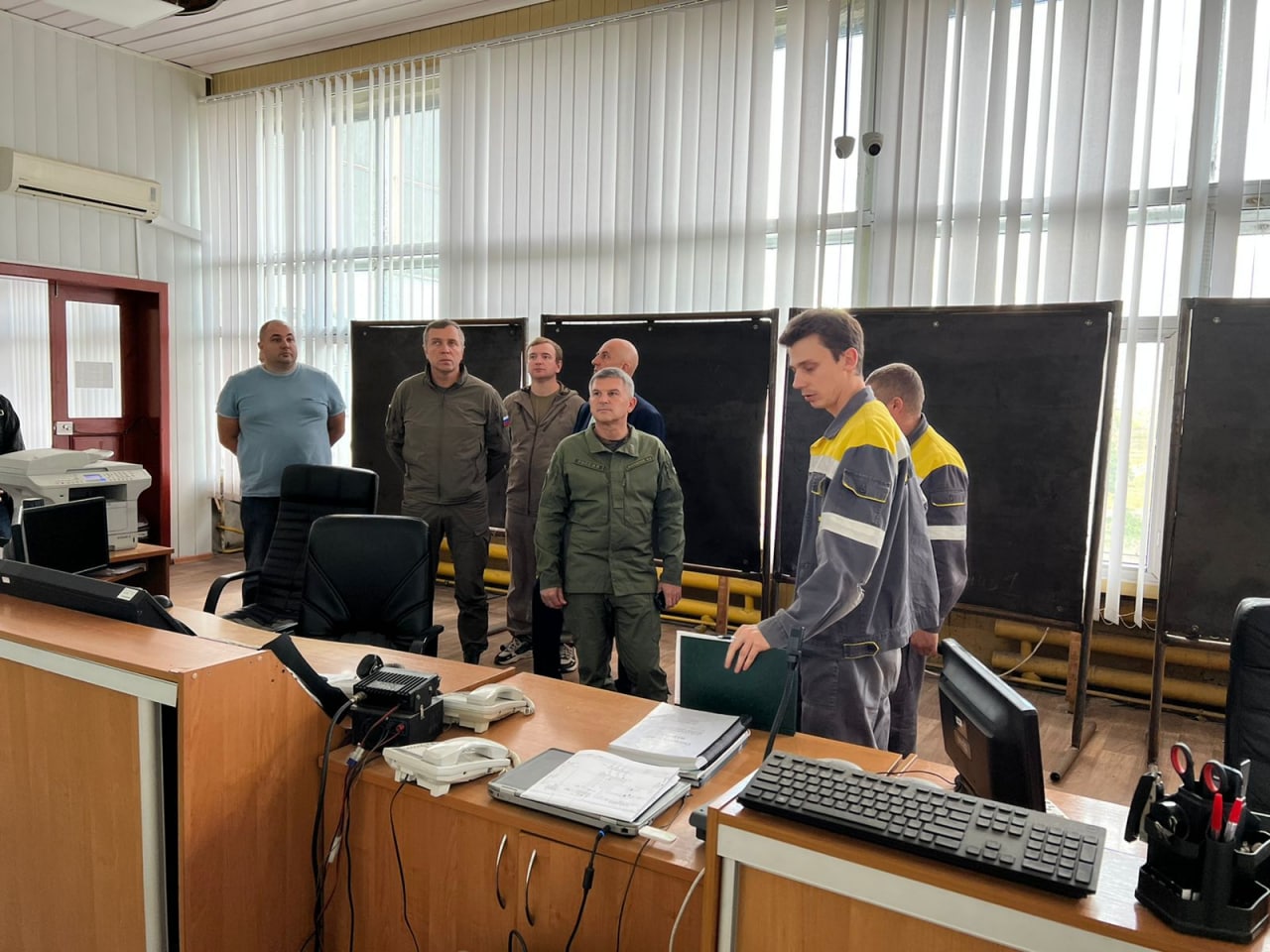 Игорь Маковский посетил ключевые энергообъекты Запорожской области в рамках исполнения мероприятий по подготовке к зиме