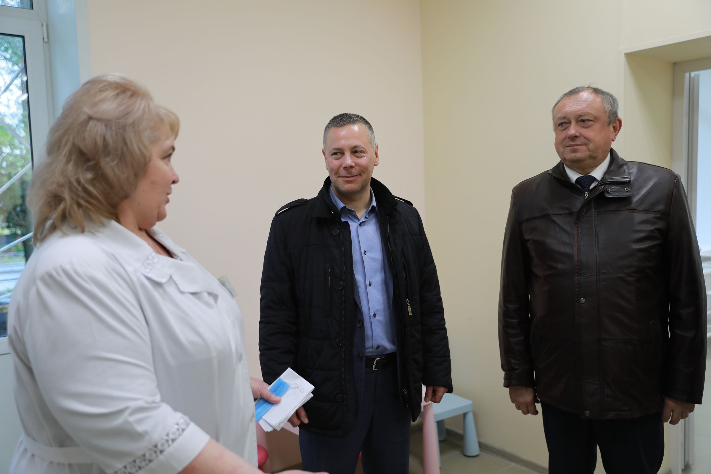 ​Михаил Евраев оценил итоги ремонта детской поликлиники №2 в Ярославле
