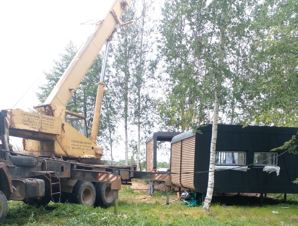 В Ярославской области установили новые модульные гостиницы