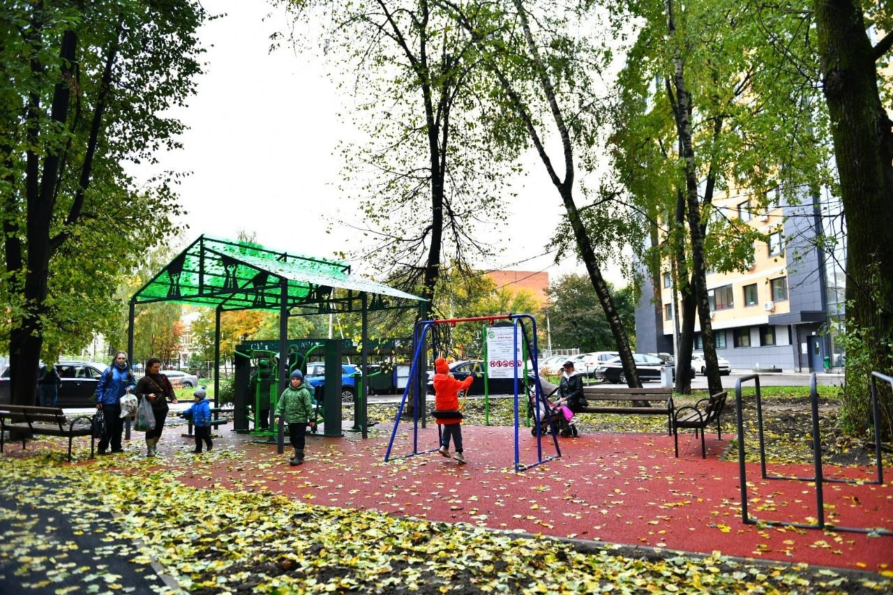 В Ярославской области установили все детские и спортивные площадки по программе «Наши дворы»