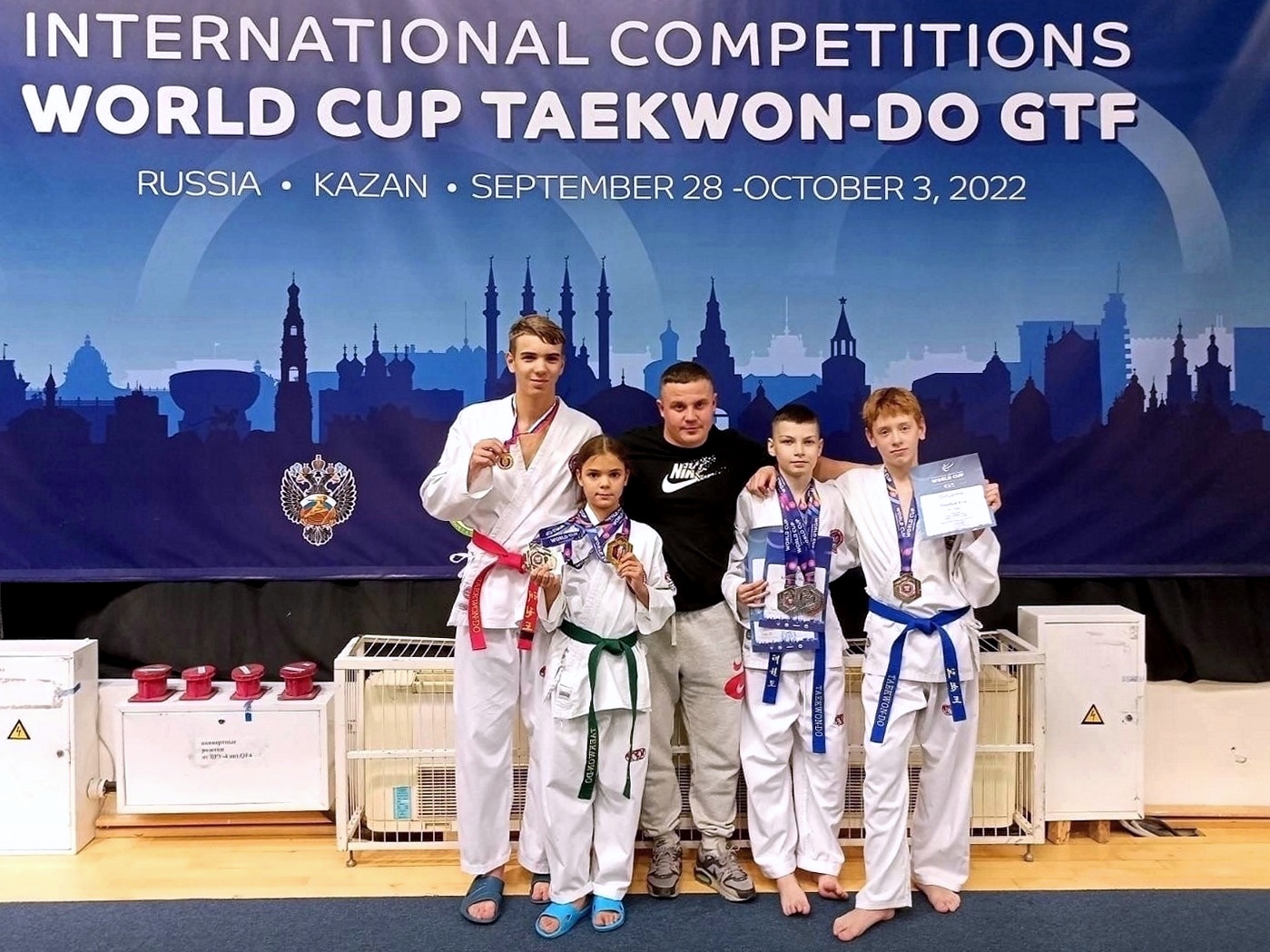 Ярославские тхэквондисты завоевали медали на Кубке мира