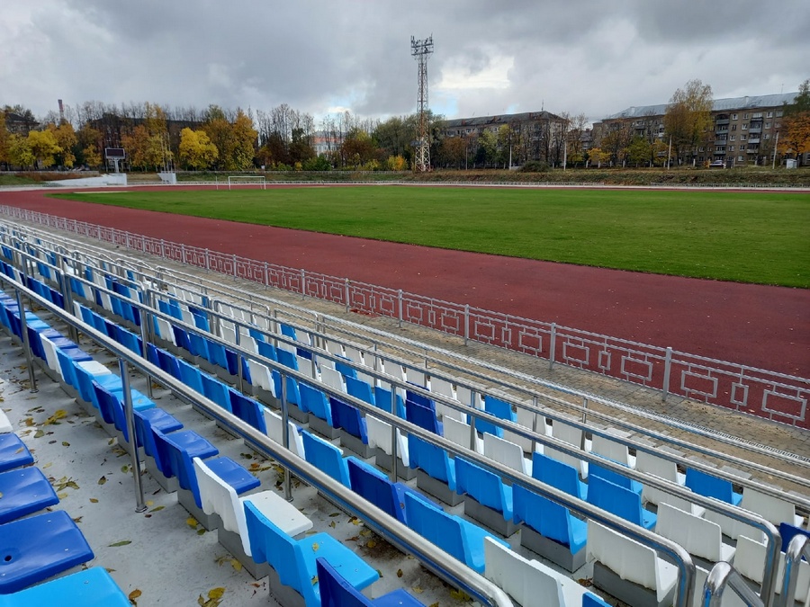 В Рыбинске благоустройство на стадионе «Сатурн» должны завершить до конца месяца