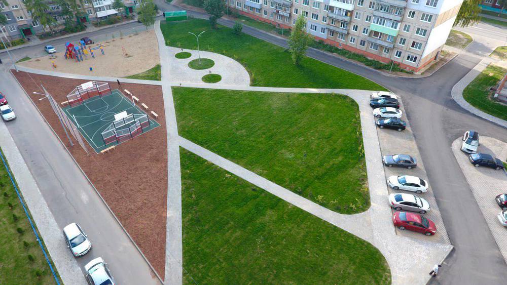 В Тутаевском районе завершилось благоустройство всех дворов по губернаторскому проекту