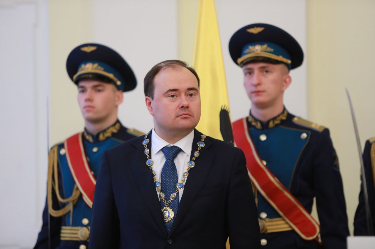 Михаил Евраев поздравил Артема Молчанова с официальным вступлением в должность мэра Ярославля