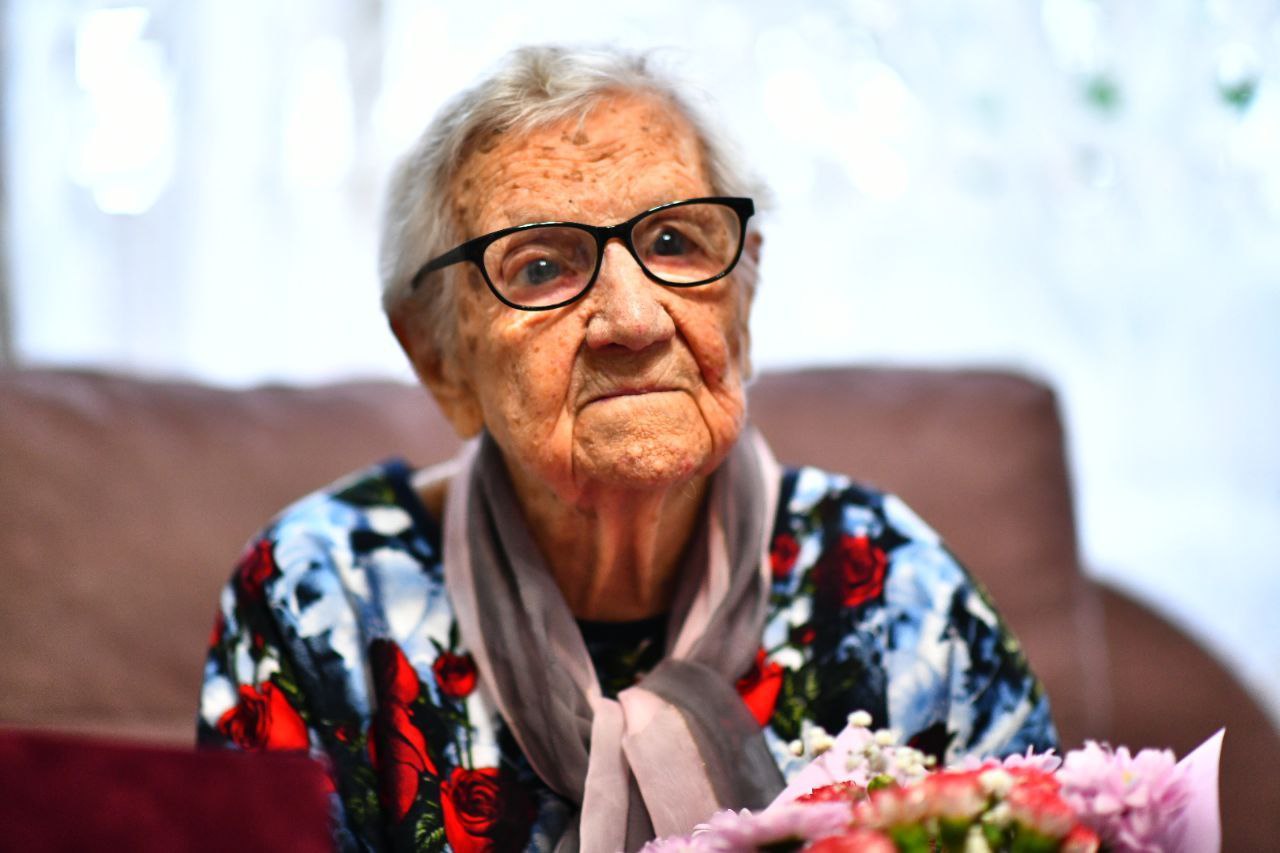 Старейшая жительница Ярославля отмечает свое 113-летие