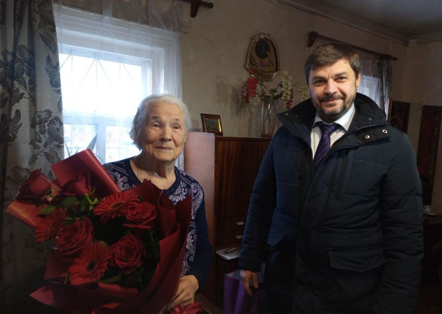 Жительница Рыбинска отпраздновала 100-летний юбилей