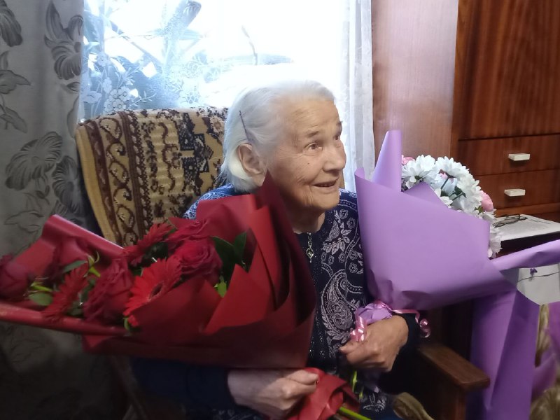 Жительница Рыбинска отпраздновала 100-летний юбилей