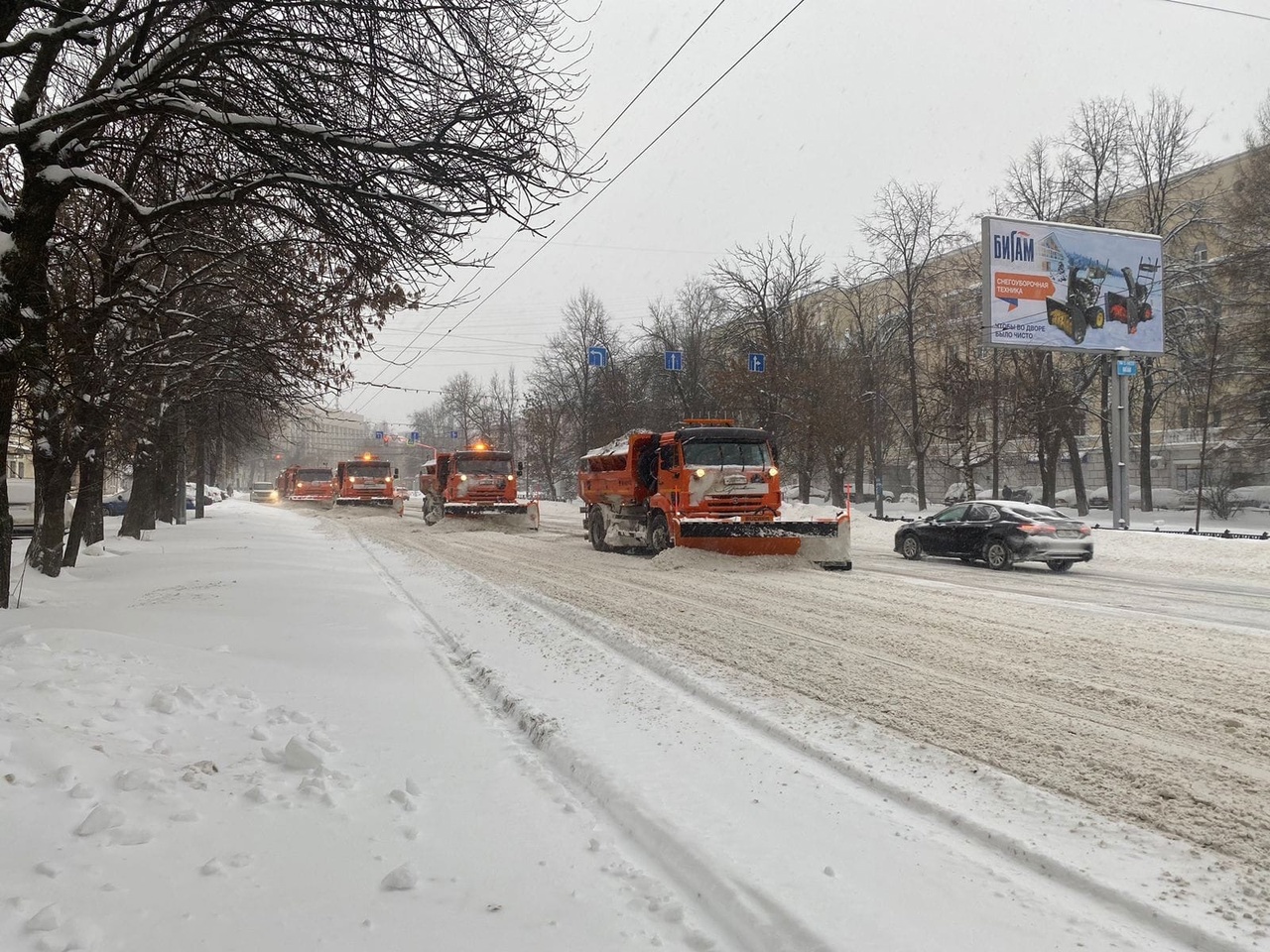 20 сантиметров осадков за сутки: мэр Ярославля пообещал расчистить город от снега к утру понедельника