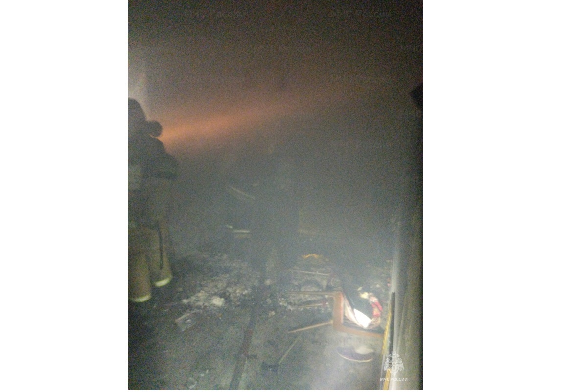 В Ярославской области при пожаре в многоквартирном доме погибла пенсионерка