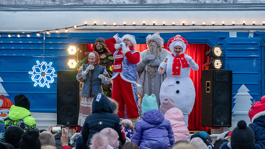 Города Ярославской области посетит поезд Деда Мороза