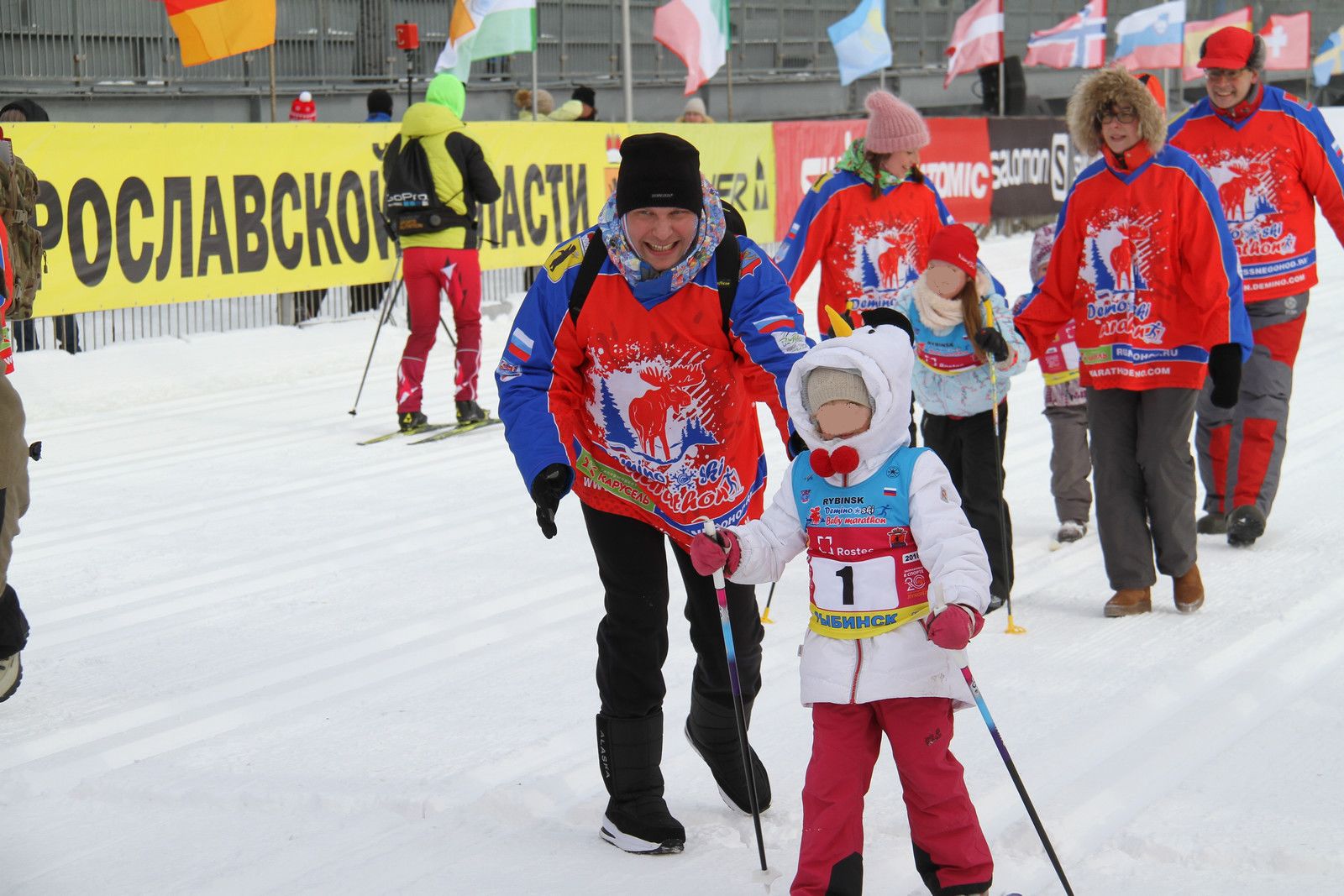 В Деминском беби-марафоне в Ярославской области примут участие 250 юных лыжников