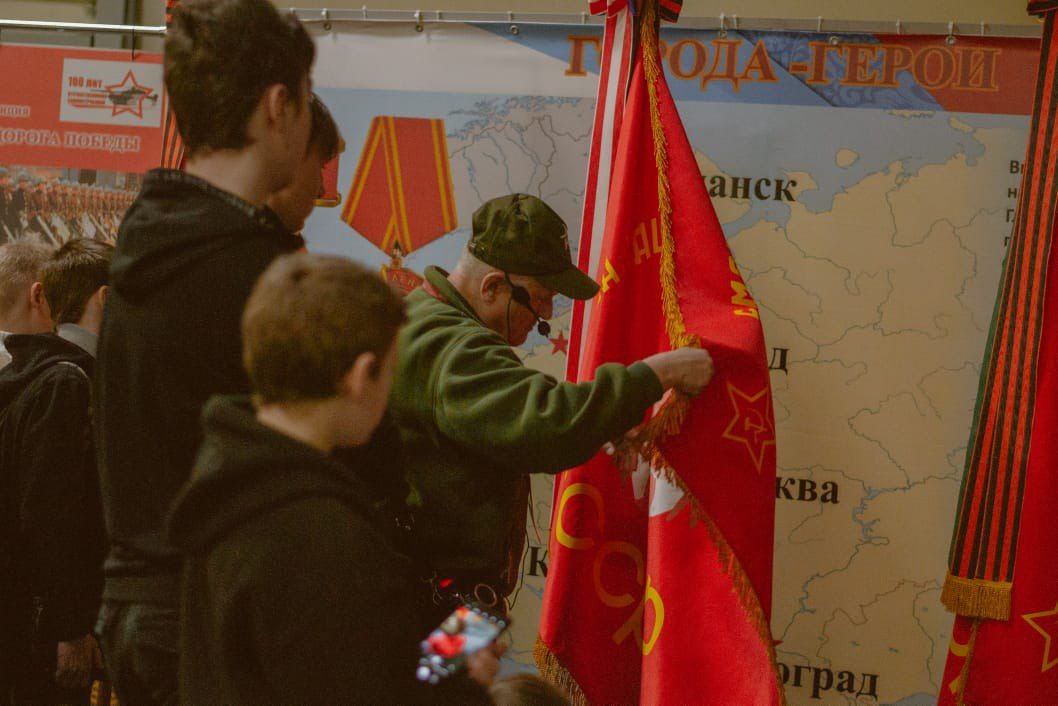 Дети ярославских участников спецоперации посетили парк «Патриот»