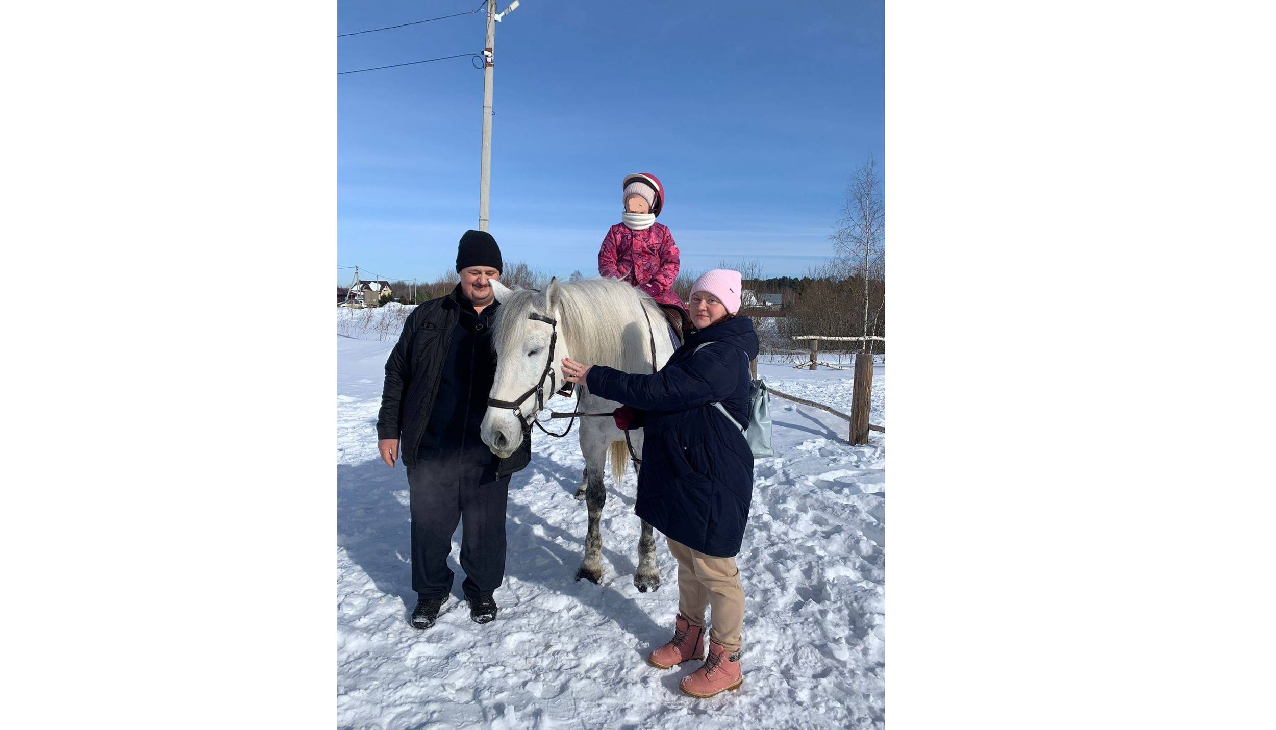 Активисты в Ярославской области организовали катание на лошадях для детей из семей мобилизованных и военнослужащих