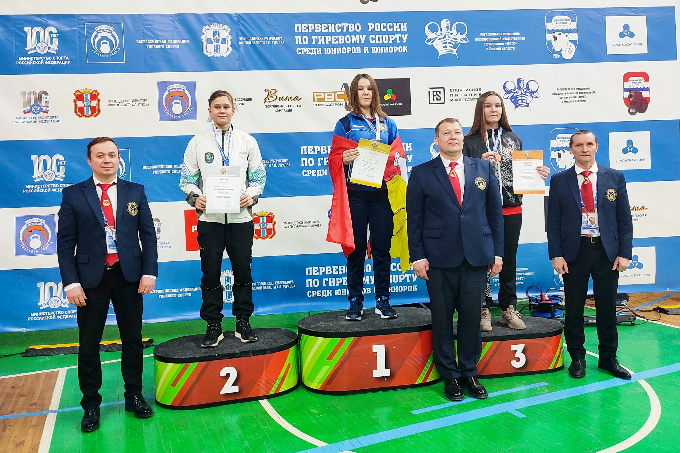 Ярославские гиревики стали бронзовыми призерами первенства России