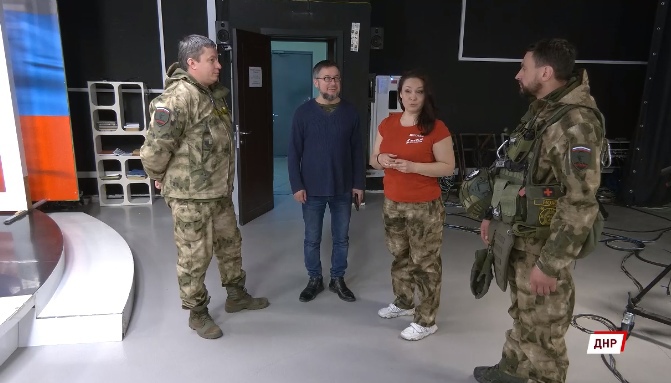 Ярославцы узнали, как работает телеканал Донецка под обстрелами