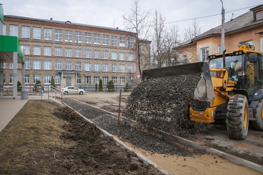 В Рыбинске начался ремонт улицы Кошевого