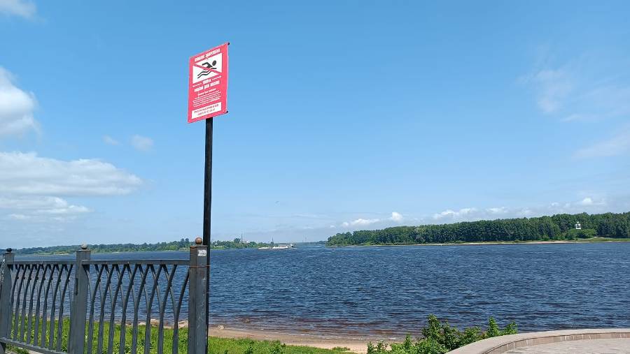 В Рыбинске запретили купаться в водоемах