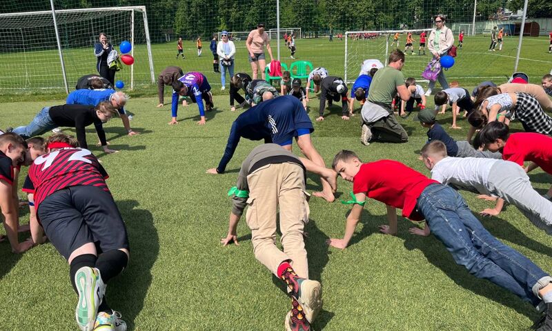 В Ярославле для детей участников СВО устроили спортивный праздник детства