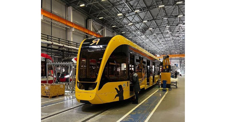 Новый трамвай «Львенок» прибудет в Ярославль на следующей неделе