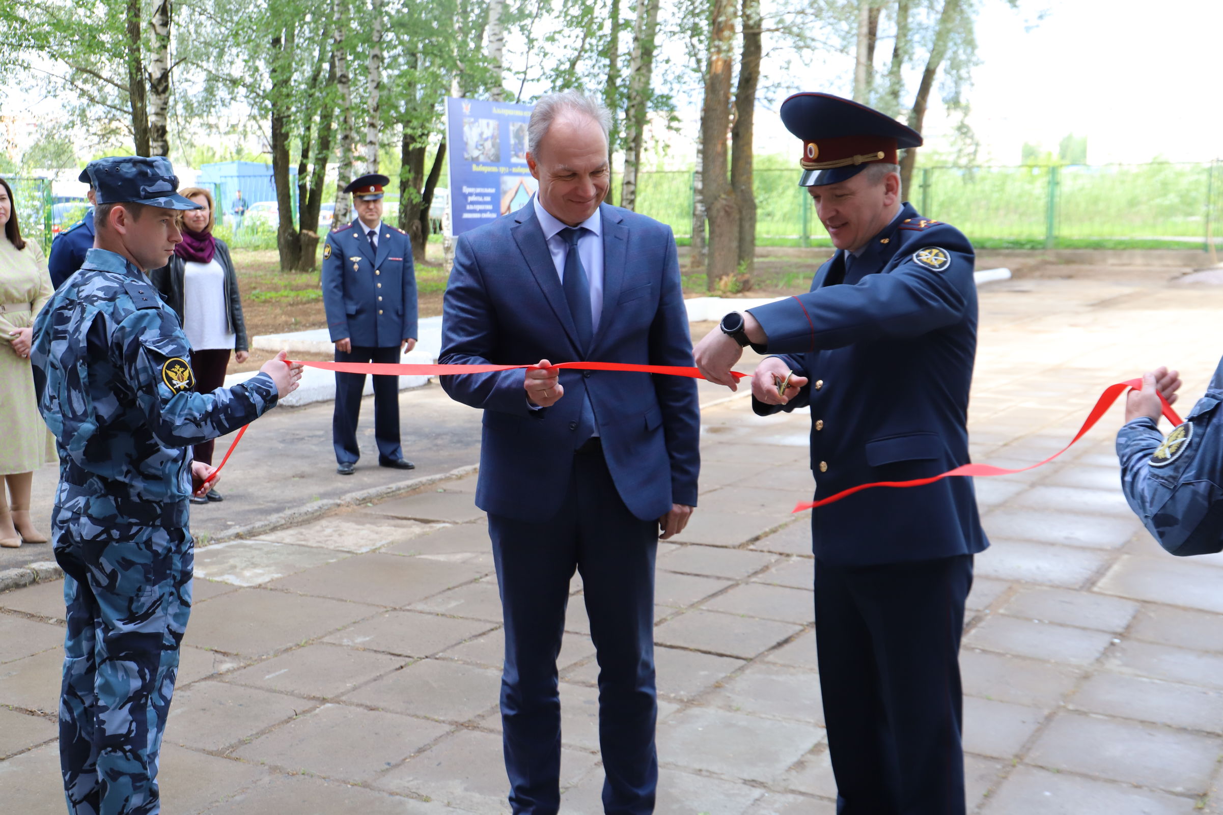 В Ярославской области открыли новый участок, функционирующий в режиме исправительного центра