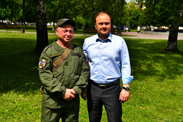 В парке Мира в Ярославле высадили сосны от участников СВО из Херсонской области