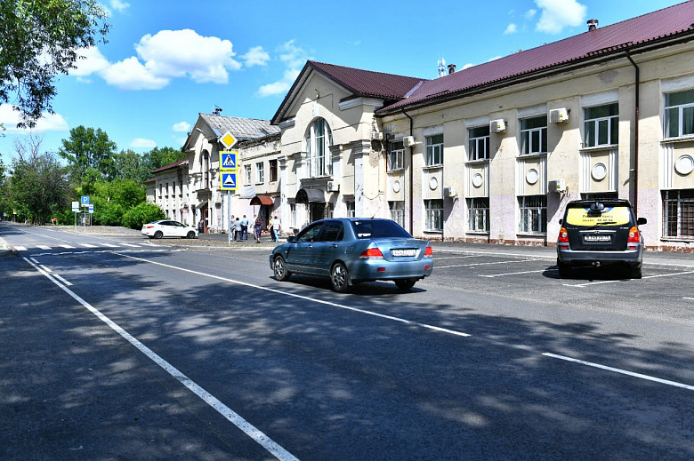 В Ярославле завершили ремонт улицы Пожарского