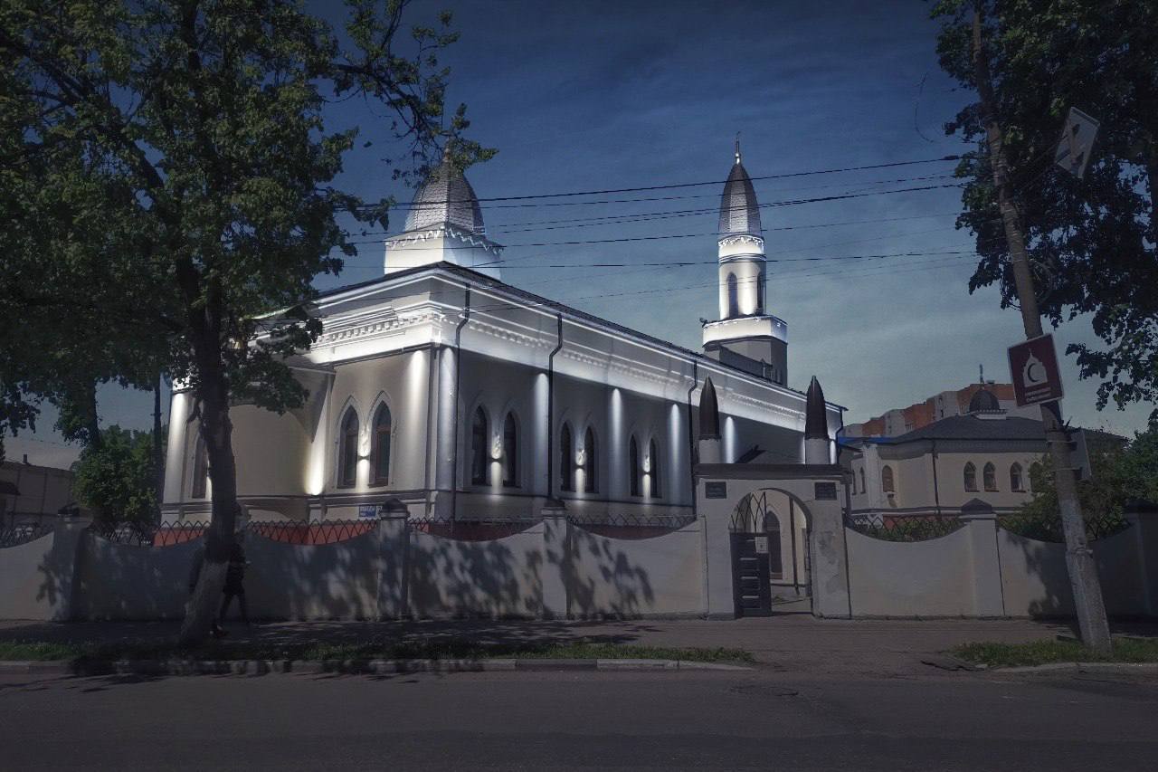 Соборную мечеть в Ярославле подсветят в августе