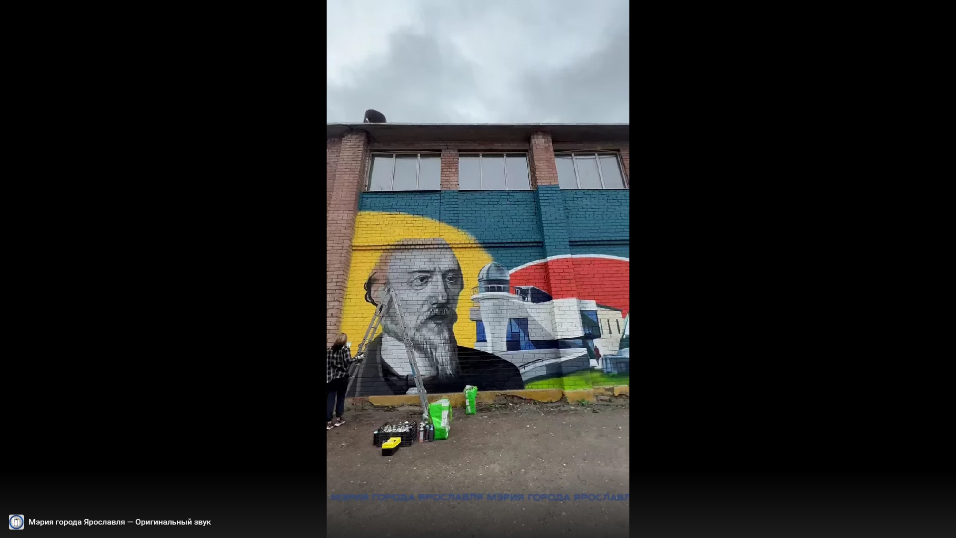 Фасады 12 образовательных учреждений в Ярославле украсят граффити