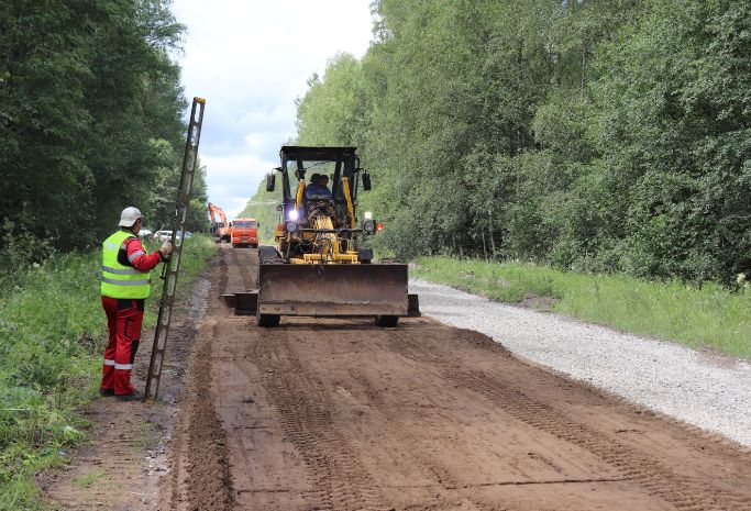 В Ярославской области начался ремонт последнего участка дороги Рыбинск – Арефино