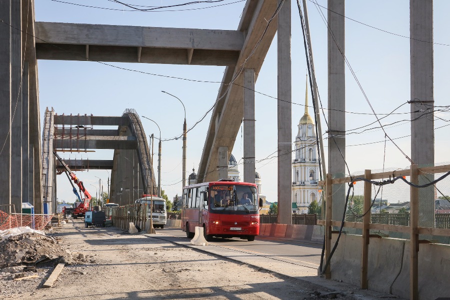 В Рыбинске Волжский мост закроют на четыре ночные смены