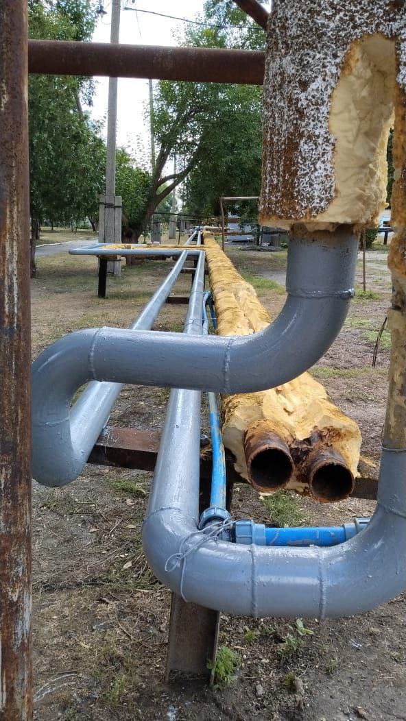 Ярославский подрядчик заканчивает работу по прокладке новой теплотрассы в Акимовской ЦРБ