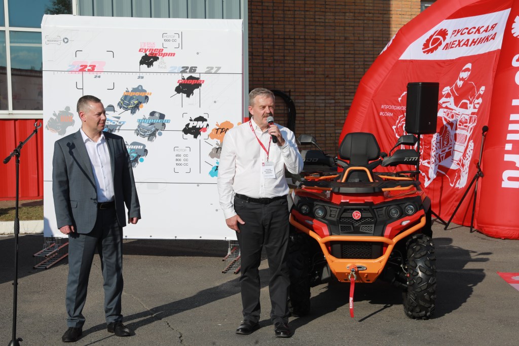 Новую линию производства российских снегоболотоходов запустили в Рыбинске