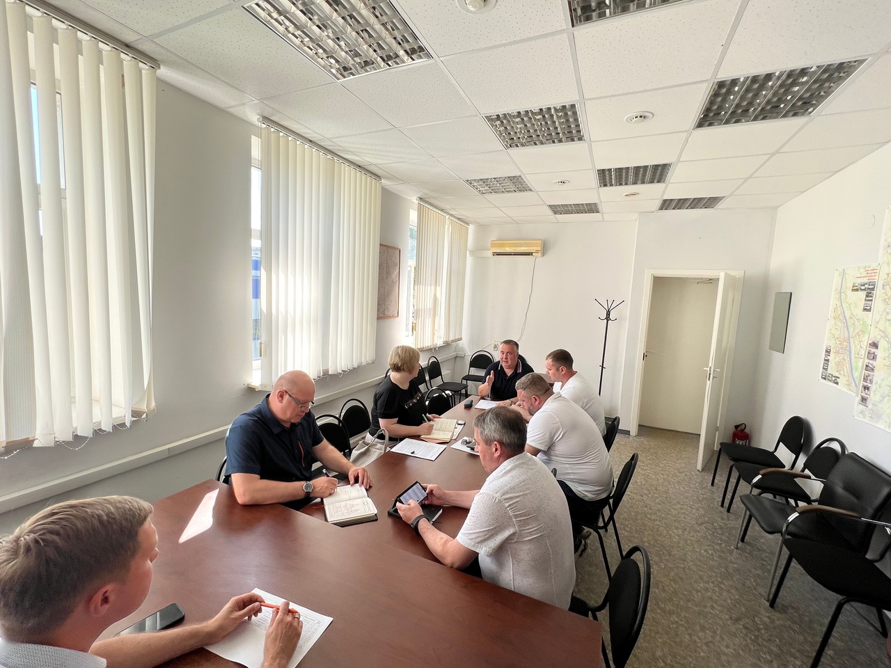 На Красном Перекопе провели «разбор полетов» с перевозчиками