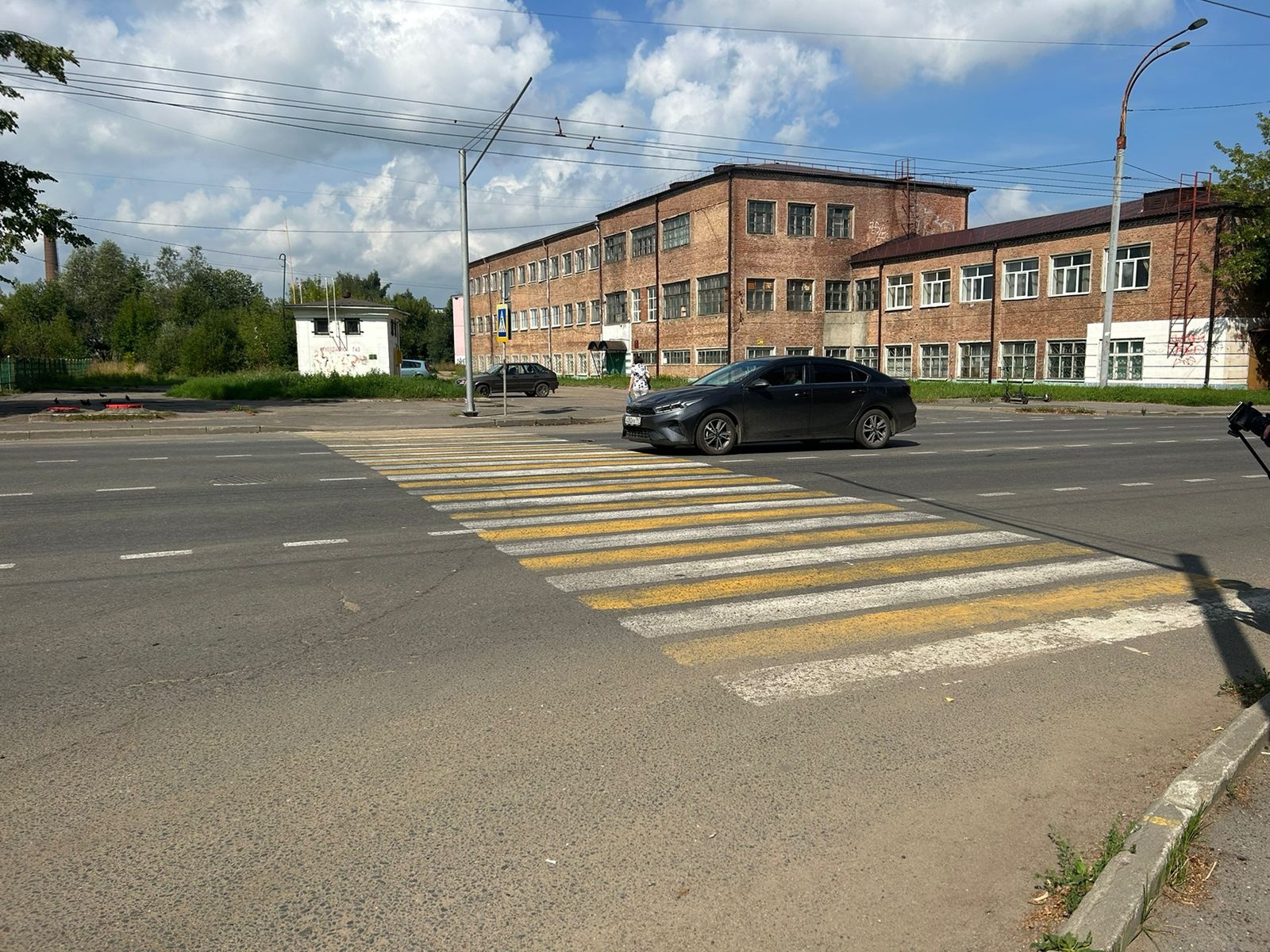 В Рыбинске установят первый в городе проекционный пешеходный переход- Яррег  - новости Ярославской области