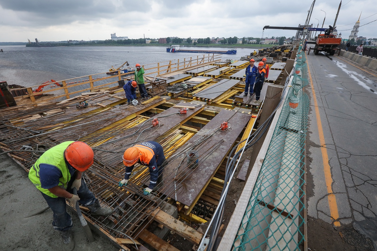 В Рыбинске на мосту через Волгу закроют движение на семь ночей