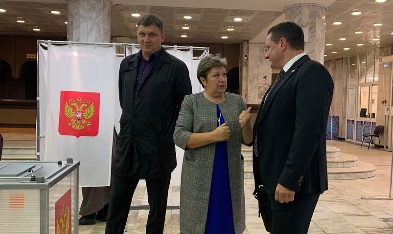 В Ярославле группа штаба общественного наблюдения проверила ход голосования