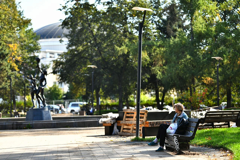 Благоустройство скверов на площади Труда в Ярославле завершат в конце сентября