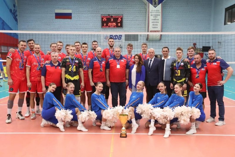 «Ярославич» стал победителем второго этапа Кубка России по волейболу