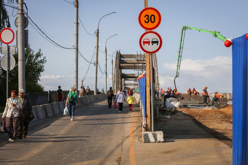 В Рыбинске на пять дней перекроют мост через Волгу