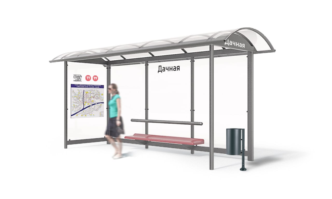 Ярославцам показали, как могли бы выглядеть городские остановки