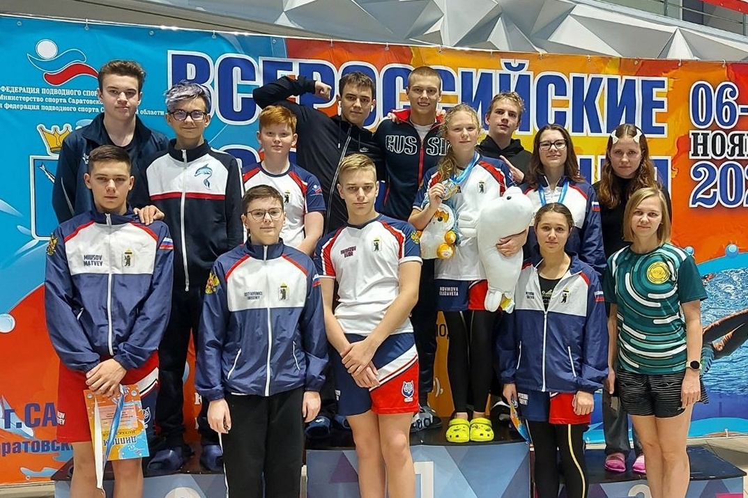 Ярославцы завоевали 17 медалей на соревнованиях по подводному спорту