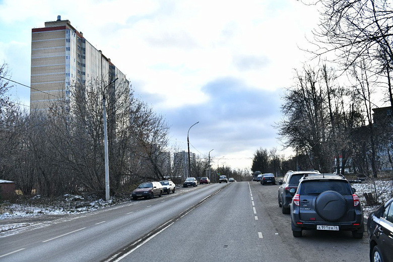 В Ярославле завершили ремонт улицы Ньютона